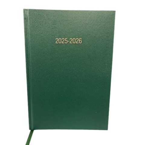 Academic Diary 25/26 Dark Green