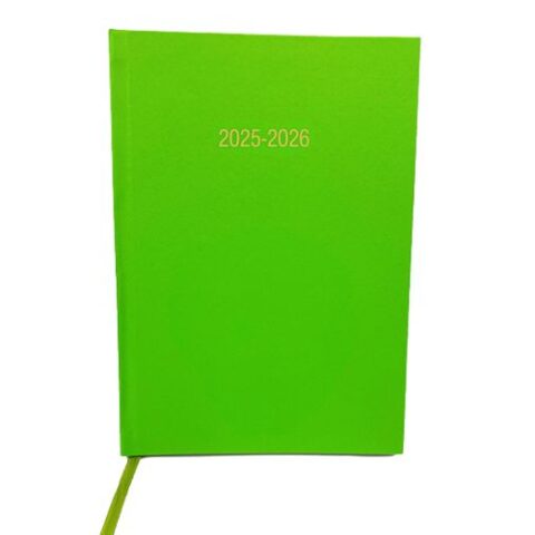 Academic Diary 25/26 Lime Green