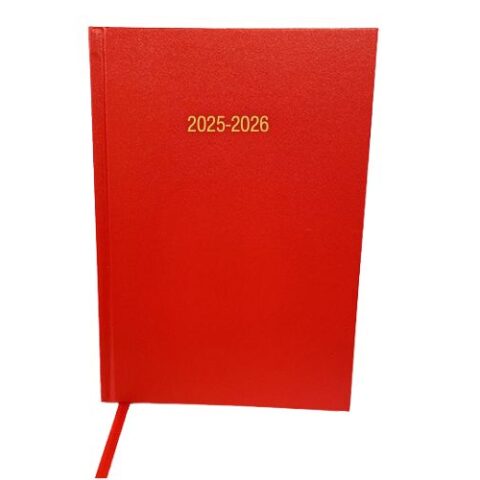 Academic Diary 25/26 Red