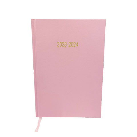 2023/24 Academic Diaries - Pale Pink