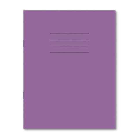 Exercise Book A4 Purple Cover