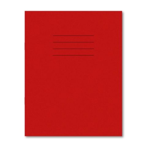 Exercise Book A4 Red Civer