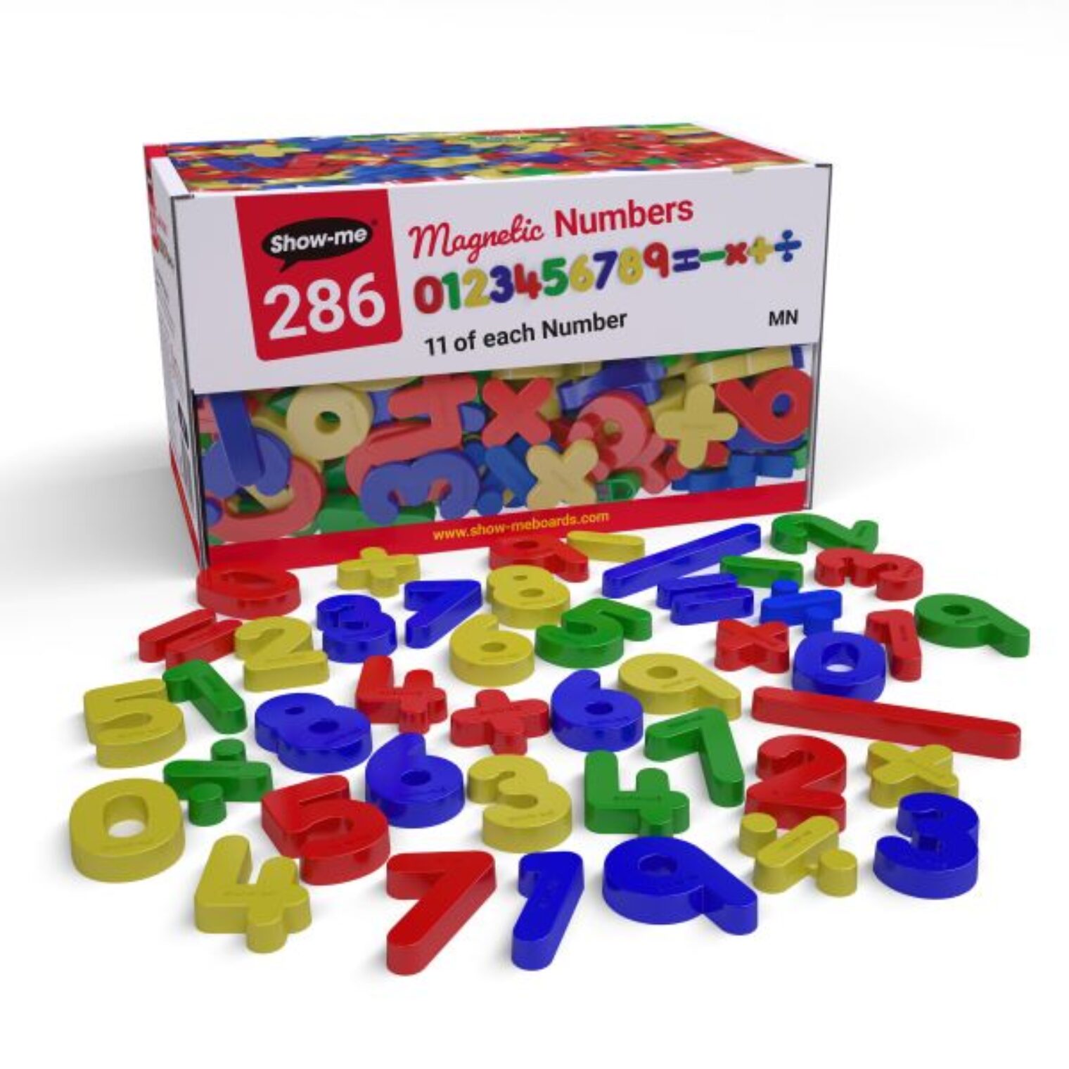 Show-Me Magnetic Numbers