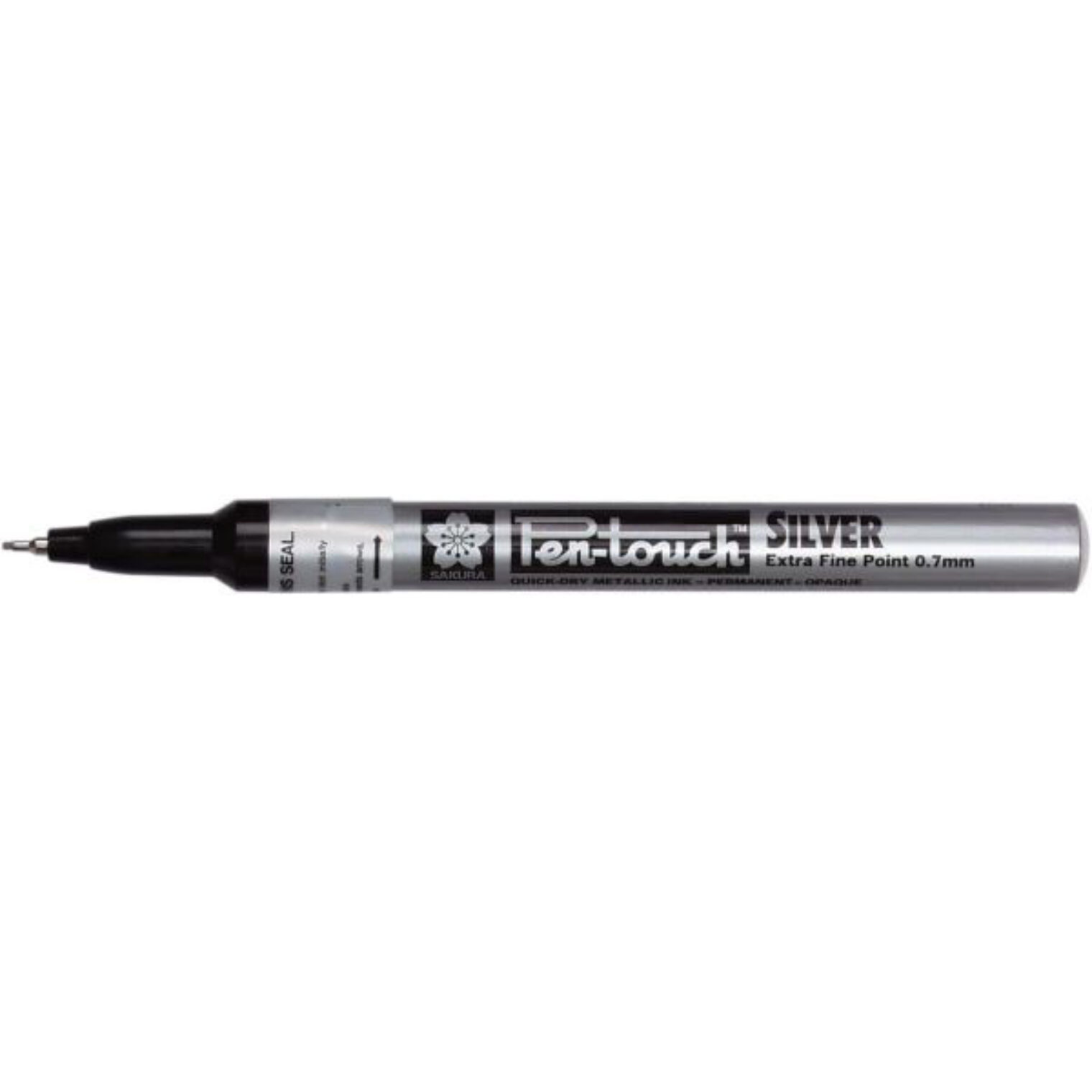 Pen Touch Silver Fine Tip Metallic Pen