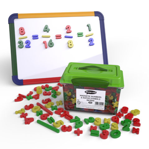 Show-me Magnetic Letters and Numbers in tub
