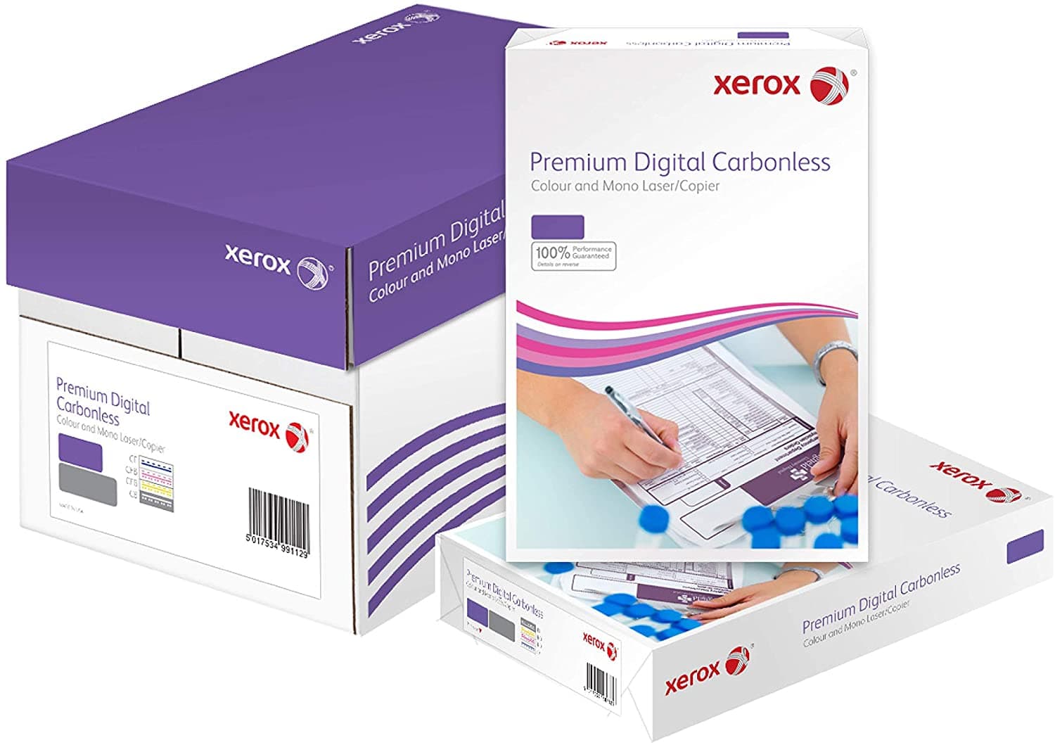 Xerox Digital A4 Carbonless NCR Paper Precollated Forward 3 Part