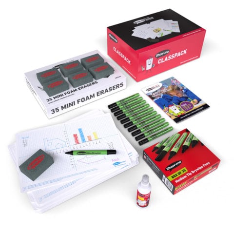Show-me Graph Whiteboards Classpack