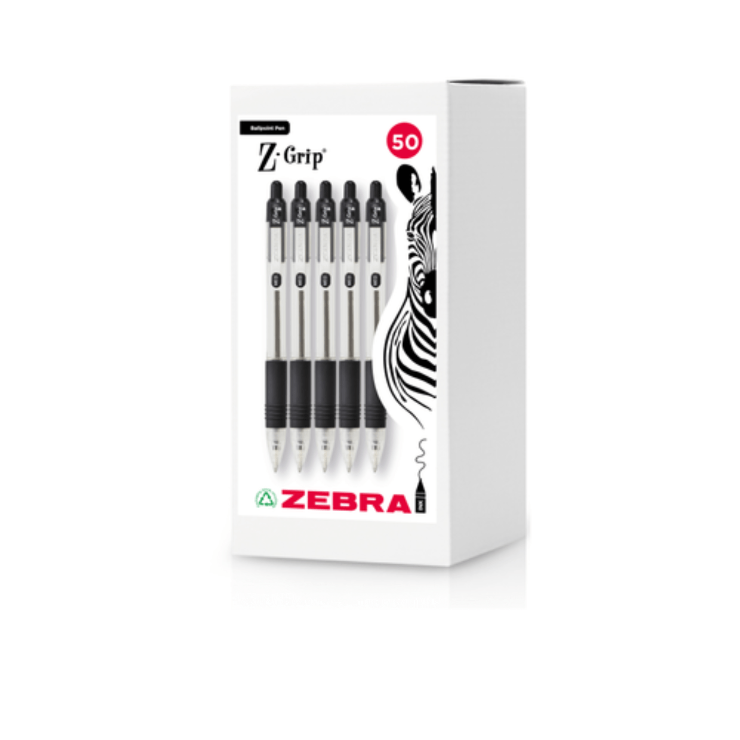 Zebra Z Grip Classpack 50 Black