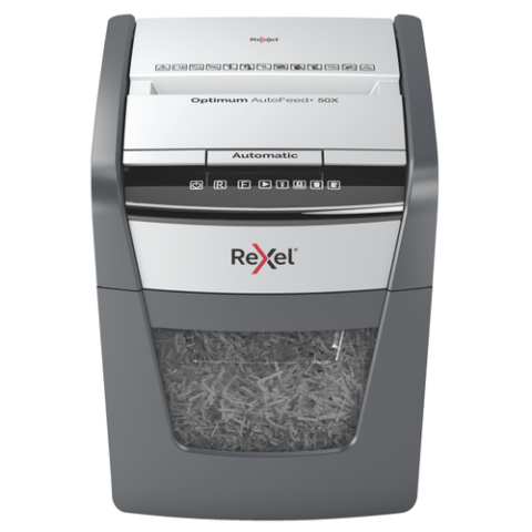 Rexel Optimum AutoFeed+ 50X Automatic Shredder