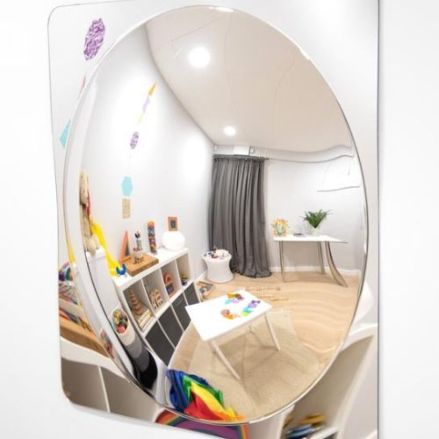 Giant Single Dome Acrylic Mirror Panel - 780mm