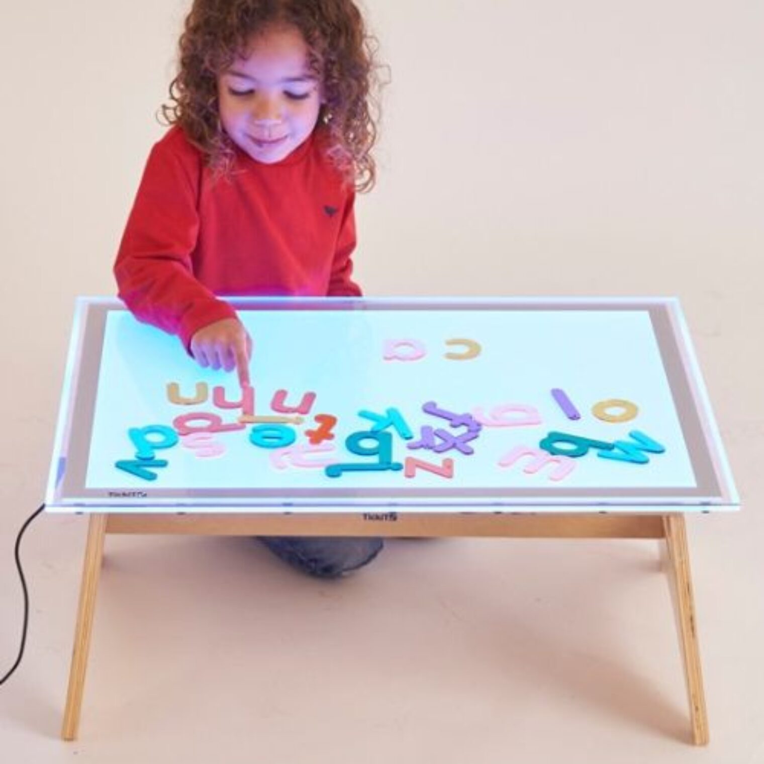 A2 Colour Changing Light Panel & Table Set