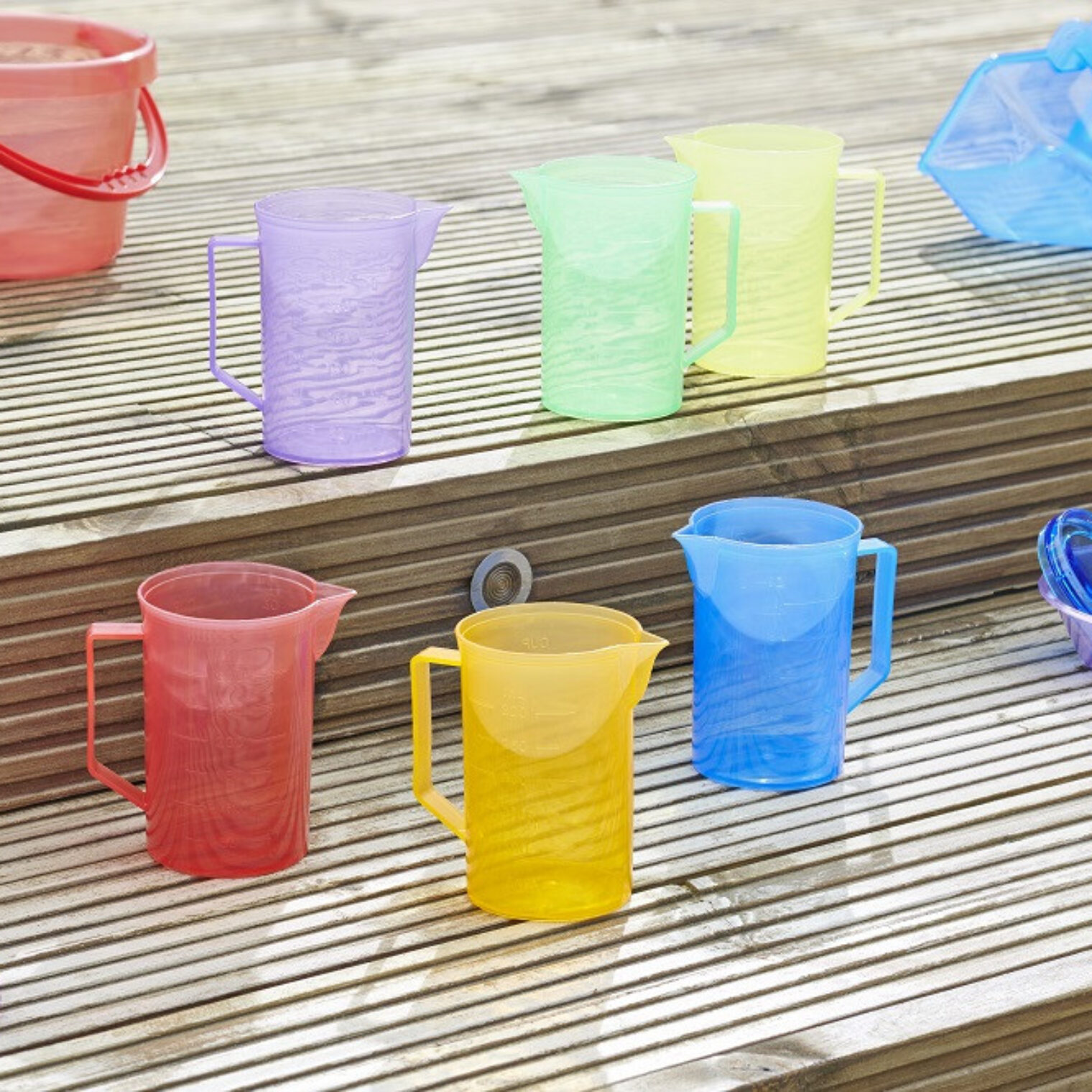 Translucent Jugs for Play