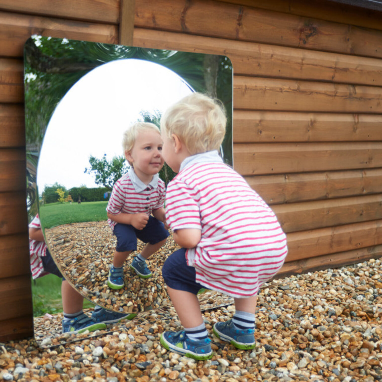 Giant Single Dome Acrylic Mirror Panel - 780mm