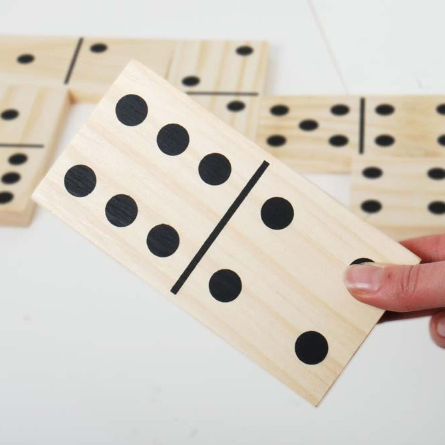 Giant Wooden Dominoes