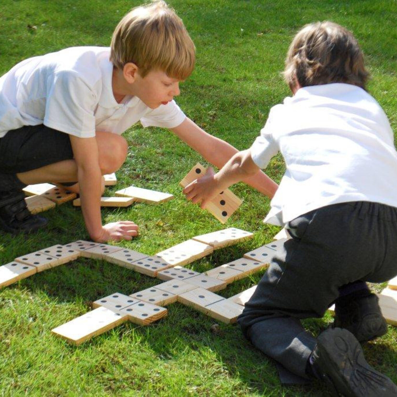 Giant Wooden Dominoes