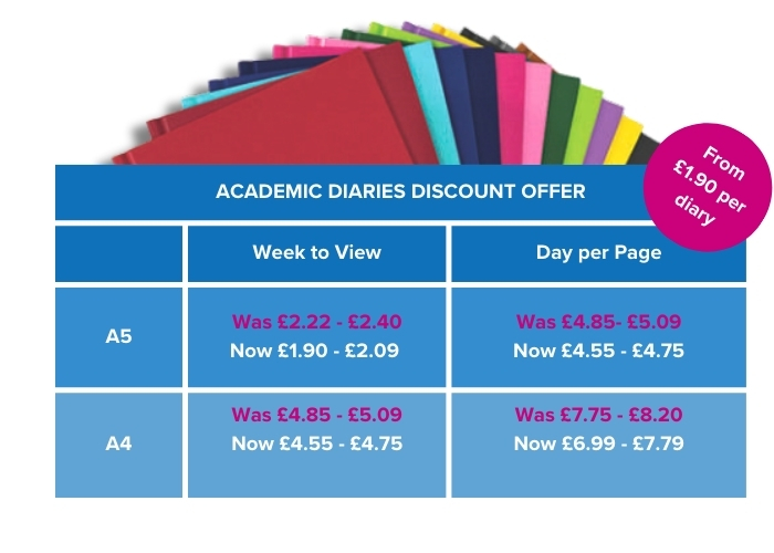 Academic Diaries 2025 Prices